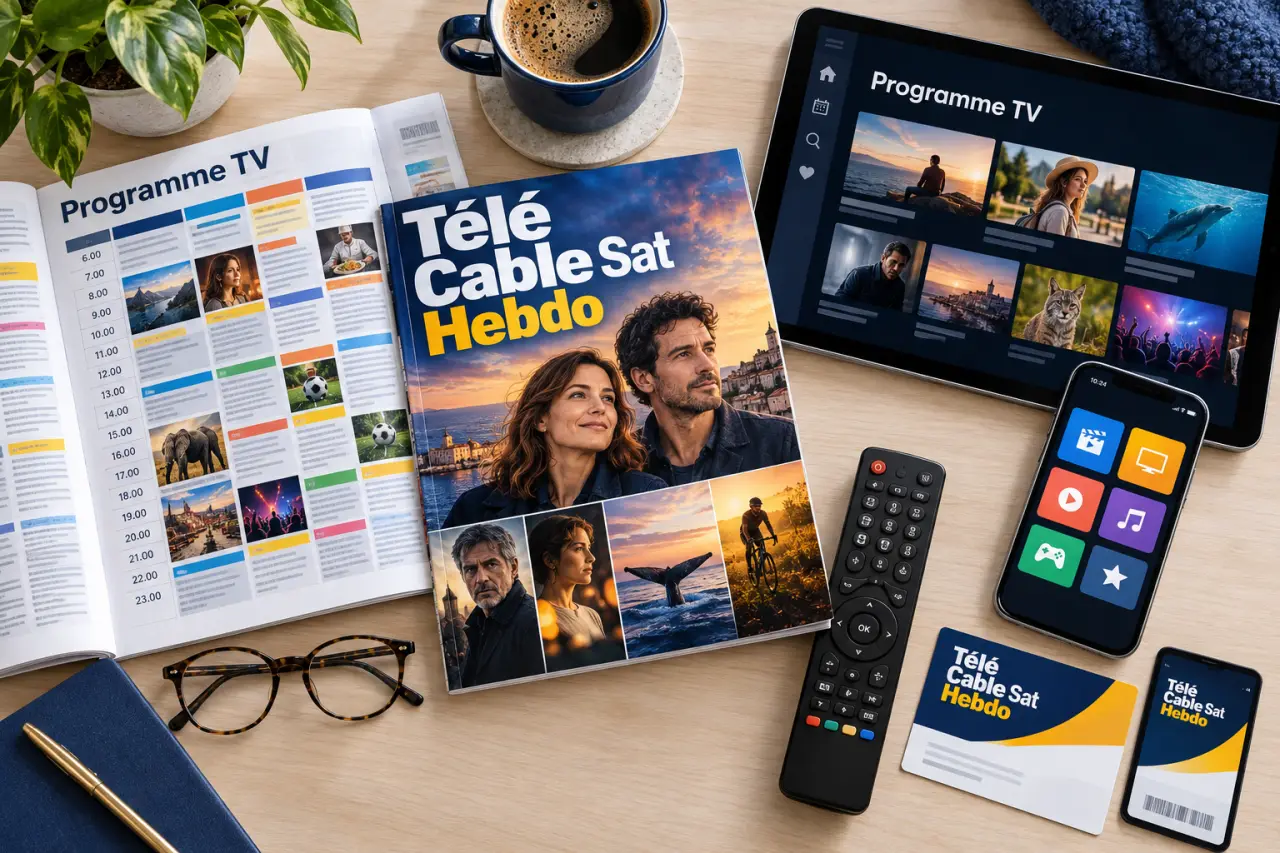 Télé Cable Sat Hebdo : programme TV, abonnement papier et numérique offert